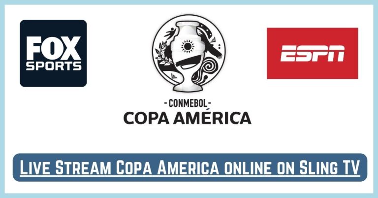 Live Stream Copa America 2024 online on Sling TV